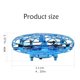 thumbnail image 2 of Toys for Kids, Infrared Sensor Induction Hand Controlled Altitude Hold Mode Quadcopter, 2 of 8
