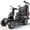 Black, variant on Xlluproid 2-in-1 Electric Golf Cart &Mobility Scooter for Adult,Heavy Duty Electric Golf Carts with Rear Lockbox & Golf Cart 1000W Motor, 4 Fat Tires,Red