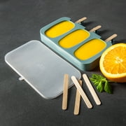 Thyme & Table Silicone Popsicle Mold with Wooden Sticks, 1 Count per Pack