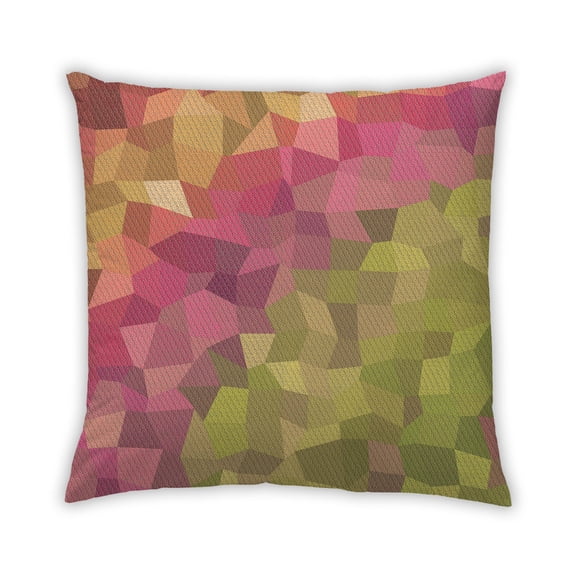Ahgly Company Indoor Square Contemporary Throw Pillow, 18 inch by 18 inch