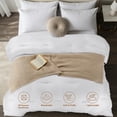 thumbnail image 3 of Utopia Bedding Comforters Queen Size, All Season Duvet Insert, Down Alternative Queen Comforter with Corner Tabs, Machine Washable Bed Comforter 88 x 88 Inches (White), 3 of 8