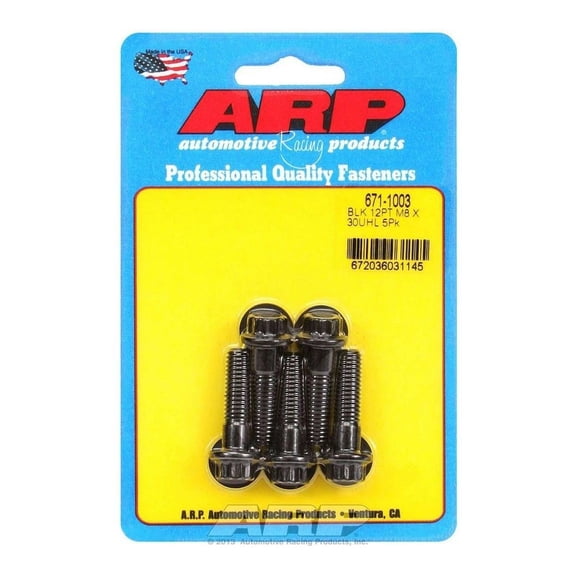 Arp Bolt Kit - 12pt. (5) 8mm x 1.25 x 30mm