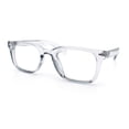 thumbnail image 5 of Classic Narrow Rectangle Horn Rim Blue Light Filter Computer Glasses [Slate], 5 of 8