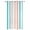 Teal, variant on Sage Green Stripe Outdoor Curtains for Patio Waterproof,Windproof Privacy Curtains with Weighted Bottom,Geometric Grey White Vertical Striped Outside Drapes for Picnic Garage Yard 54"x95" 2 Panel