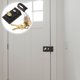 thumbnail image 2 of GOOHOCHY 1 juego de cerradura de cerrojo para puerta exterior, cerradura de seguridad para puerta de madera, pestillo antiguo, 2 of 7