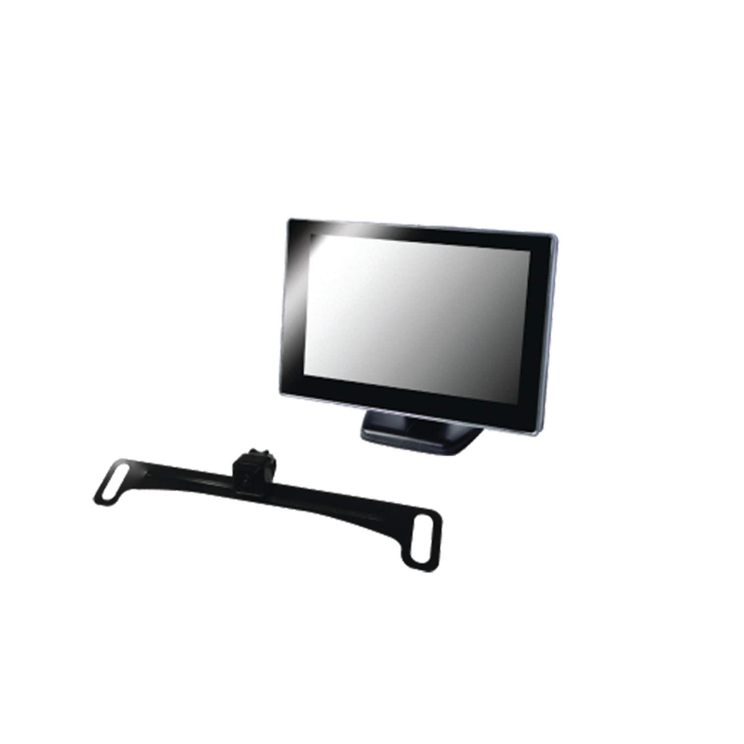 Pyle 4.3" TFT LCD Monitor W/ Universal Mount Rear View And Backup Color ...