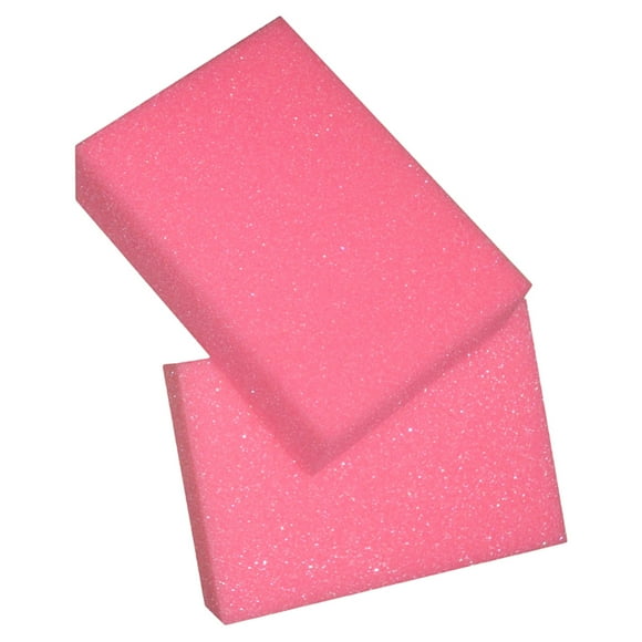 OULII 2Pcs Hair Care Brush Square Shape Watermelon Red Soft Sponge Brush for Daily Use