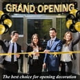 thumbnail image 5 of Grand Opening Ribbon Cutting Ceremony Kit Grand Opening Banner Decorations with 10'' Scissors 40 Pcs Balloons Satin Ribbon Bows and More Supplies for Business Events(Blue), 5 of 6