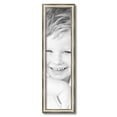 thumbnail image 2 of ArtToFrames 8" x 31" Antique Silver Panel Picture Frame, 8x31 inch Silver Wood Poster Frame (WOM-4760), 2 of 7