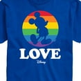 thumbnail image 3 of Disney - Love Mickey Pride - Men's Short Sleeve Graphic T-Shirt, 3 of 5