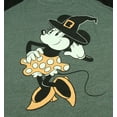 thumbnail image 2 of Disney Minnie Mouse Women's Plus Size Witch Grey Raglan Tee Shirt Top (0), 2 of 3