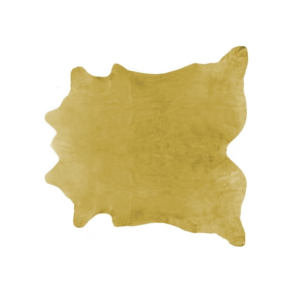 72" X 84" Honey Cowhide Rug