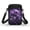 American Flag, variant on HELLHERO American Flag Pattern Crossbody Bags Polyester Double Zipper Travel Crossbody Purse for Casual Travel