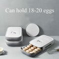 thumbnail image 4 of Caja de huevos, bandejas de plástico para almacenamiento de huevos, caja de almacenamiento de cajones resistente al polvo adaptada a neveras de cocina de pícnic esquí esquí Gafas de esquí, 4 of 5