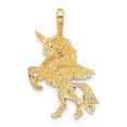 thumbnail image 3 of FJC Finejewelers 14k Yellow Gold Unicorn Charm, 3 of 3
