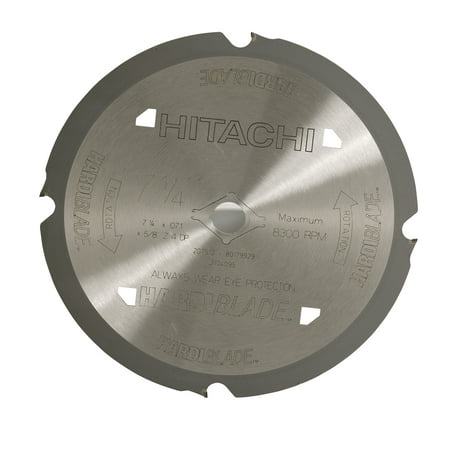 

Hitachi 18008 7-1/4 4 TPI Fiber Cement Blade Circular Saw Blade