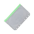 thumbnail image 3 of facefd Zipper PVC Money Deposit Bags, Green, 10 Count, 3 of 4