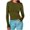 Army Green, variant on Taqqpue Women's Long Sleeve T Shirt Casual Ribbed Knit Sweaters for Women Crewneck Sweatshirts Slim Fit Tee T-Shirts Solid Color Basic Tee Tops Blouses