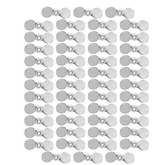 50Pcs Fishing Propellers Sequins Fly Propeller Topwater Fishing Lures Baits Fishing Propellers Slices Lures Replacement