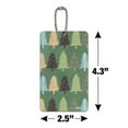 thumbnail image 6 of Spunky Christmas Trees Luggage Card Suitcase Carry-On ID Tag, 6 of 8