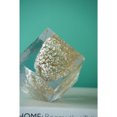 thumbnail image 2 of A&B Home Lourdes Hand-Made Glass Cubes - Set of 4 - Brown/Clear/Black, 2 of 7