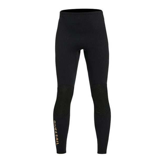Pantalones De Neopreno 0.5mm Nailon Para Buceo Y Deportes Acuáticos - Tallas S A XXXL, Negros, Cómodos Y Flexibles