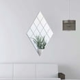 thumbnail image 5 of Acrylic Mirror Tiles Sheet Adhesive Wall Mirror Flexible Self Adhesive Non Glass Mirror,12 by 12 Inch,4 Pieces, 5 of 9