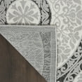 thumbnail image 6 of Nourison Calobra Modern Grey 4' x 6' Area Rug, (4x6), 6 of 10
