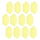 thumbnail image 4 of 12 piezas Paneles acústicos adhesivos hexagonales para pared con cuñas para insonorización de paredes, color amarillo, 4 of 10