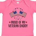 thumbnail image 4 of Inktastic Military Veteran Daddy Proud Son Daughter Boys or Girls Baby Bodysuit, 4 of 5