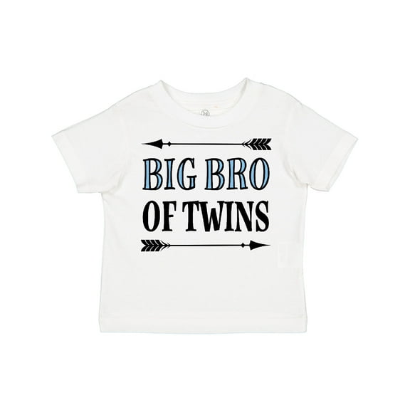 Inktastic Big Bro of Twins Brother Boys Toddler T-Shirt