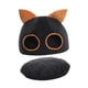 thumbnail image 4 of Cama para gatos de interior, autocalentable, tienda cueva para gatos, caseta suave y relajante negro, 4 of 9