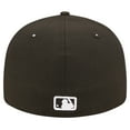 thumbnail image 4 of Men's New Era Black Milwaukee Brewers Low Profile 59FIFTY Fitted Hat, 4 of 6