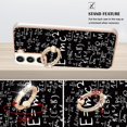thumbnail image 3 of Funda para Samsung Galaxy S23+ 5g con galvanoplastia de doble cara IMD y soporte para anillo (sonrisa), 3 of 5