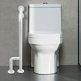 thumbnail image 4 of Yello/White Safty Grab Bar, Rail in Bathroom For Toilet, Grab Frames For Safty withstand a weight of 661.39lbs, 4 of 11