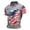 #004#-Gray, variant on American Flag Shirts Mens Usa Flag 1776-2026 Patriotic Tshirts 4th Of July Flag Patriotic Memorial Day Blouse Tops for Men Blue L