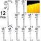 thumbnail image 3 of Wabjtam 2.5 Inch Valance Clips Window Blind Clips Clear Plastic Valance Retainer Clips Hidden Valance Clips For Horizontal Blind Valance (12 Pieces), 3 of 5