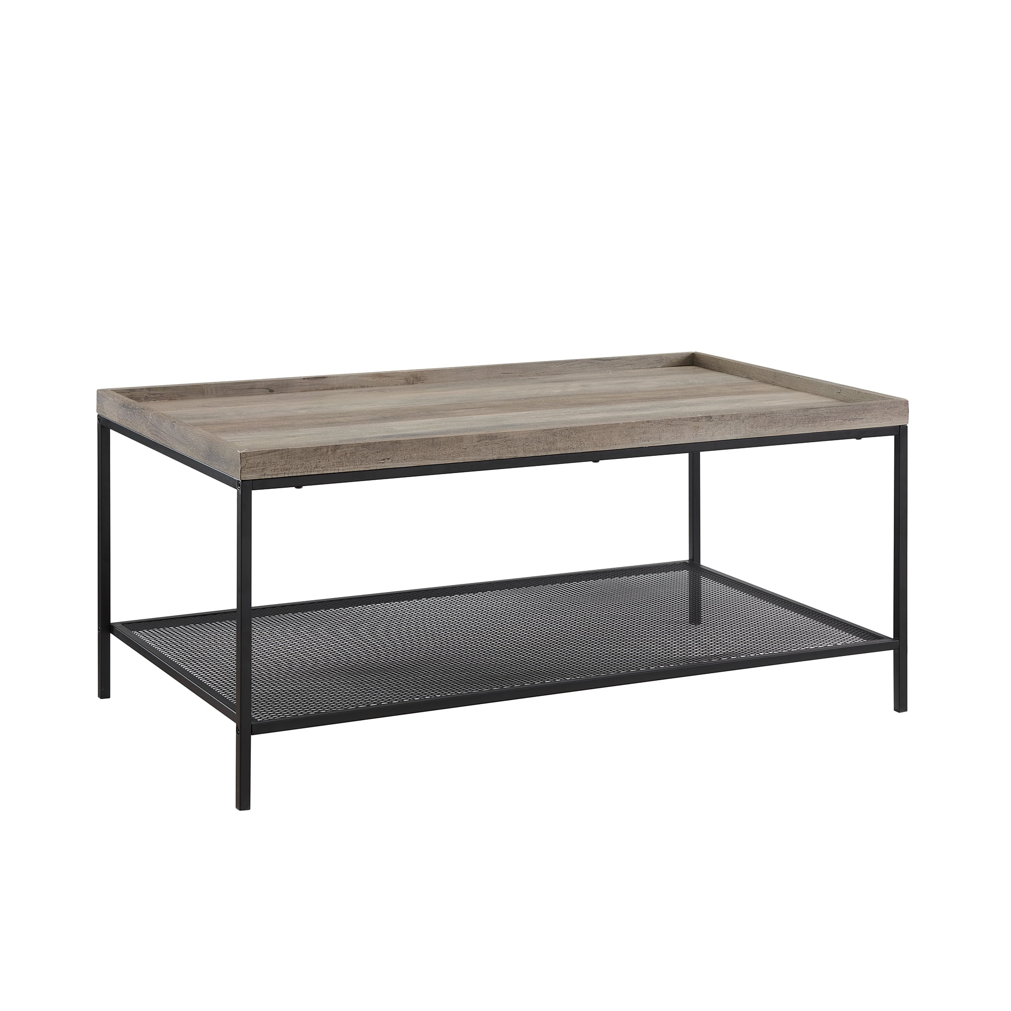 Frankie Tray Top Grey Wash Coffee Table by River Street Designs