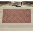 thumbnail image 1 of Vintage Decorative Rug, Lace Pattern Backdrop with Floral Composition Victorian Inspirations Wedding, Quality Carpet for Bedroom Dorm and Living Room, 6 Sizes, Cinnamon Pearl, by Ambesonne, 1 of 1