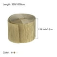 thumbnail image 2 of Crepe Paper Roll 6 Rolls 32ft in 3 Colors for Summer Parties, 2 of 5