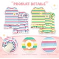 thumbnail image 3 of HQREA 2 Pack Cute Striped Small Dog T Shirts Soft Cotton Girl Dog Clothes Breathable Puppy Cats Vest Summer Pet Outfits, 3 of 7
