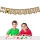 thumbnail image 2 of Banderines con letras de Hola Primavera, banderines decorativos de arpillera, suministros para fiestas, festivales y celebraciones., 2 of 6