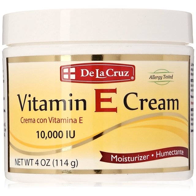 De La Cruz Vitamin E Cream 4 oz (Pack of 3)