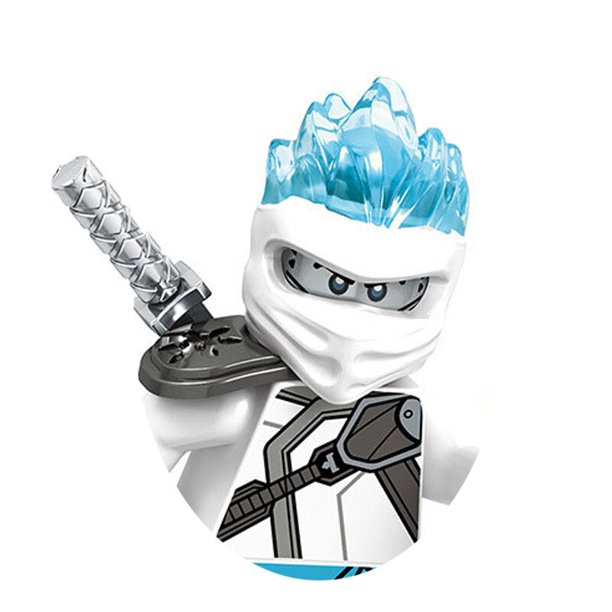 Figuras Ninja de Garmadon, Jay Zane Kai Nya Lloyd Samukai Cole Harumi, Ultra Violet Pyro Snake, bloques de construcción, juguete para niños qym unisex