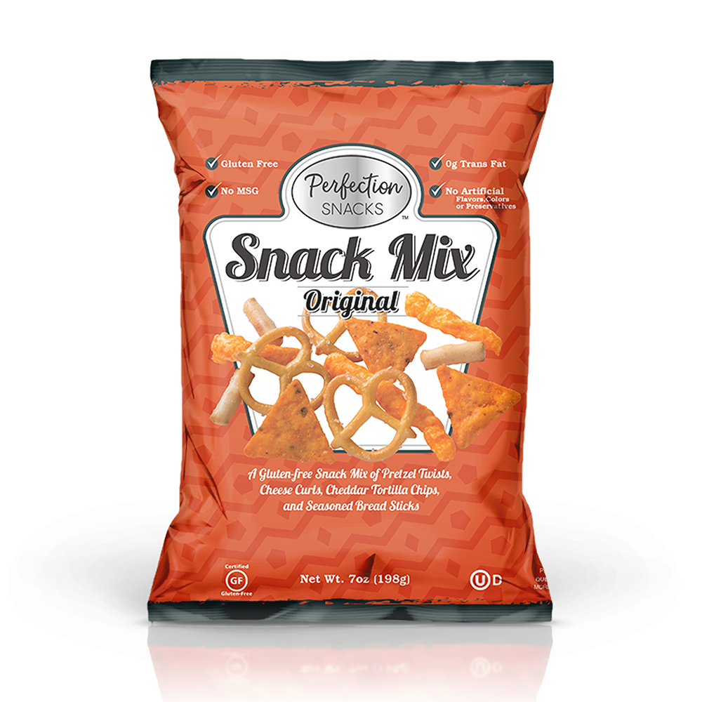 Perfection Snacks Gluten Free Original Snack Mix 7oz Bag - Walmart.com
