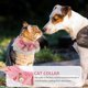 thumbnail image 4 of Pet Collar Cats Lace Collar Adjustable for Pet Use Pink Polyester Material, 4 of 5