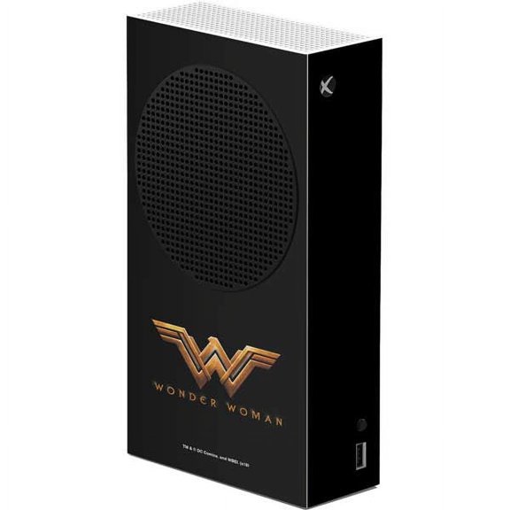 Skinit DC Comics Wonder Woman Gold Logo Xbox Series S Console Skin