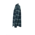 thumbnail image 2 of Club Room Blue Plaid Button Down Shirt Sport , Size Small, 2 of 4