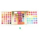 thumbnail image 2 of Paleta de sombras de ojos de 86 colores ANGGREK cosmética portátil mate brillante, 2 of 8