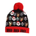 thumbnail image 3 of Chapeau de Noël à LED pour Adultes Bonnet Tricoté Confortable Couvre-Chef d'Hiver à LED, 3 of 9
